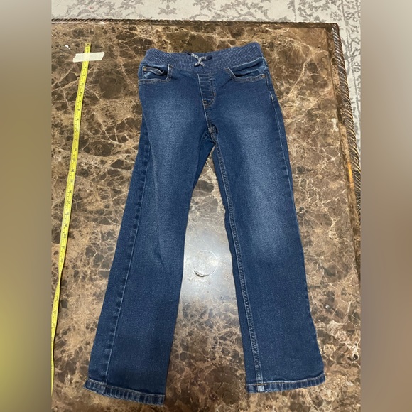 Bundle of 5 pair Lands’ End Boys blue jeans size 8 (2 regular, 3 comfort waist) - Picture 9 of 13